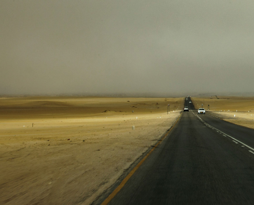 Strasse, Namibia, Wüste, Afrika