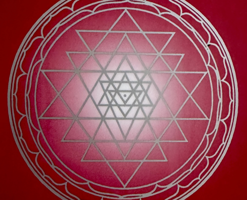 Sri Yantra, Om, Mandala, Urform, Schöpfung, Hinduismus, Zeichen,