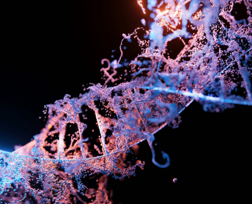 DNA-Helix, Epigenetik,Embodiment,